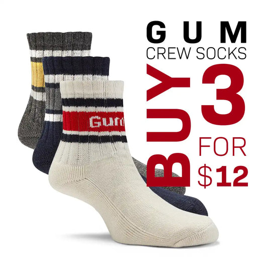 GUM Crew Sock - Women's - Moss & Pistachio