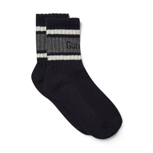 GUM Crew Sock - Women's - Navy & Grey