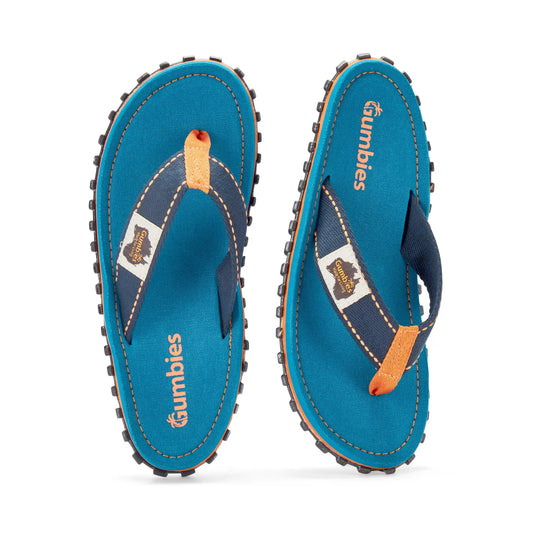 Islander Flip-Flops - Women's - Tricolor Blue
